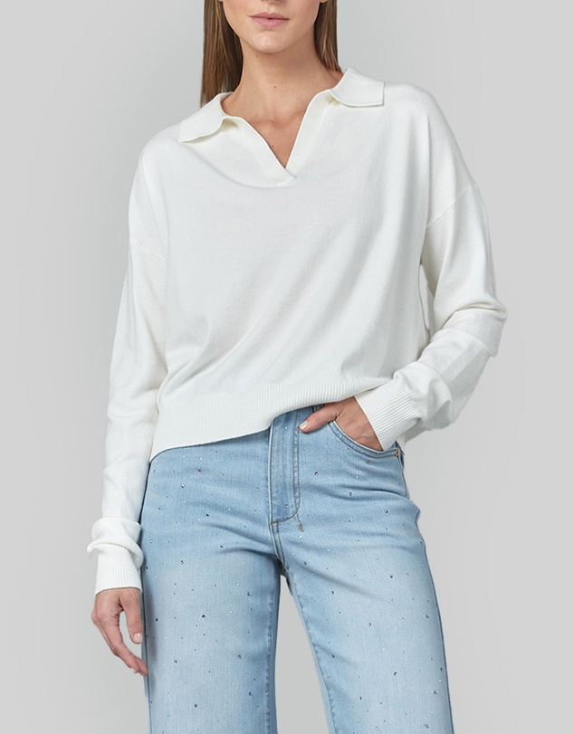 DRICOPER DENIM - Rita Polo Top
