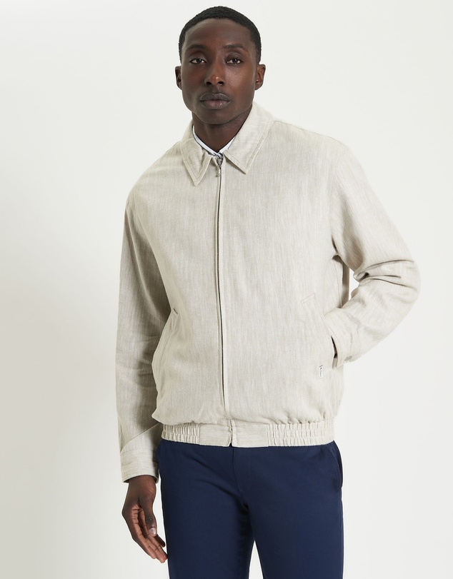 Ben Sherman - Linen Blouson Jacket