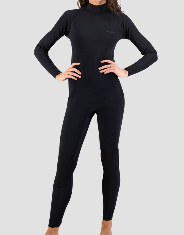 Coastlines - Classic Womens 3/2 Back Zip Steamer