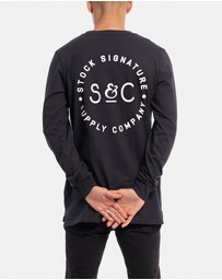 Stock & Co. - Stamped Signet Long Sleeve Tee