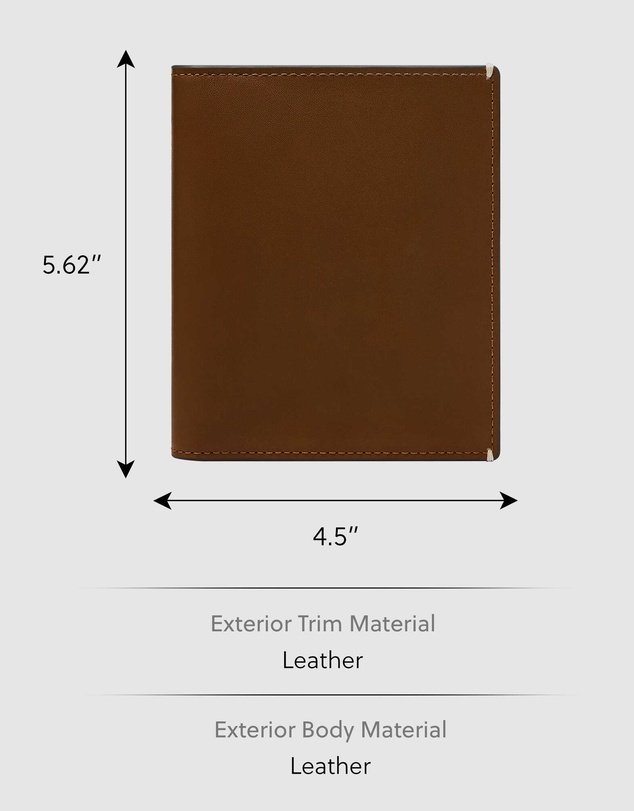Fossil - Westover Brown Travel Passport Wallet