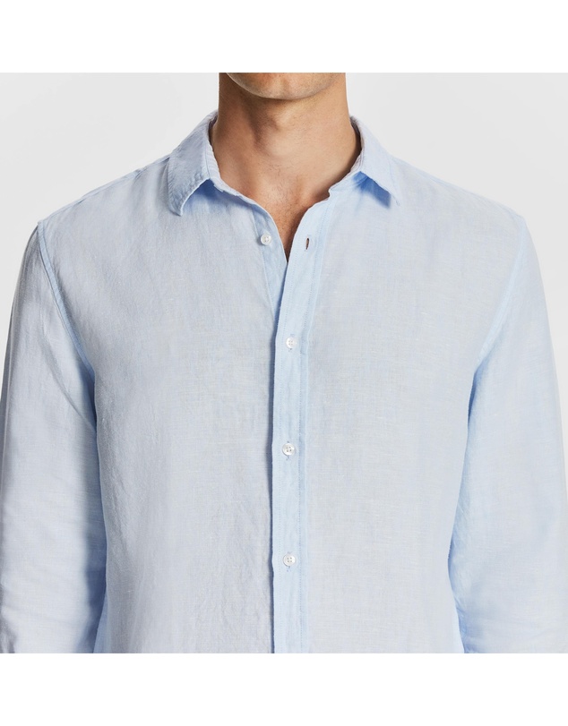 yd. - West Hampton Pure Linen Shirt