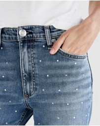 rag & bone - Harlow Ankle Straight Jeans