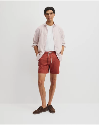 Country Road - Cotton Drawcord Straight Short