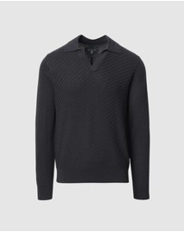 rag & bone - Charles Long Sleeve Johnny Polo