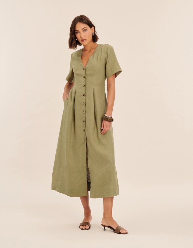 line and dot rianne dress Roselyn dress – Line & Dot main image 0