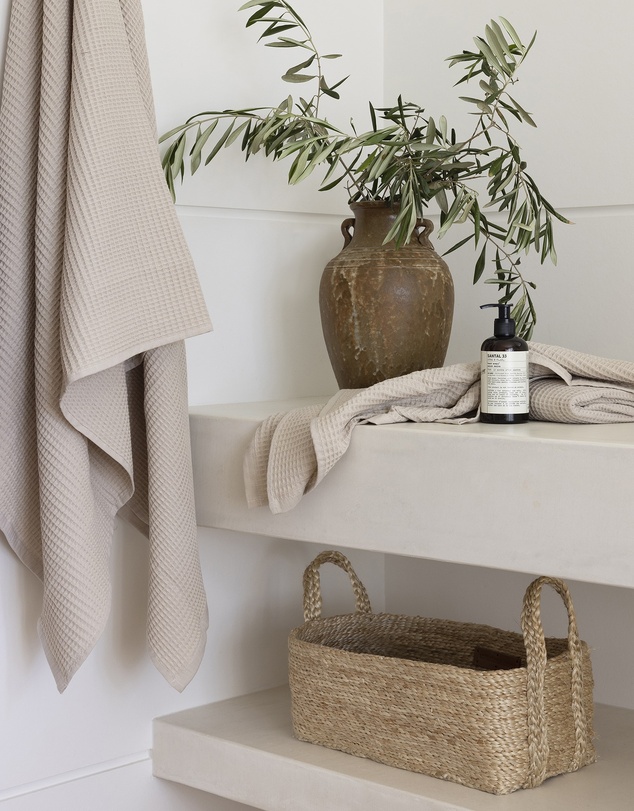 Bambury - Waffle Hand/Travel/Tea Towel 40x70cm - Hand Towel