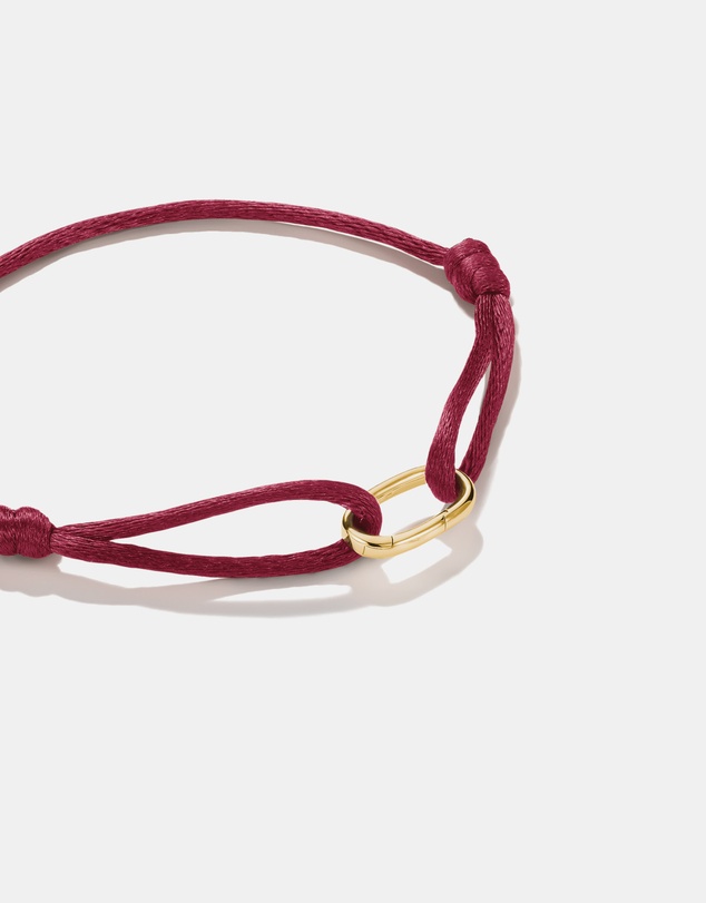 THOMAS SABO - THOMAS SABO Connect Textile Bracelet Red
