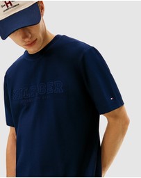 Tommy Hilfiger - Logo Embroidery Relaxed Crew Neck T-Shirt