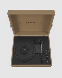 Crosley - Crosley Voyager Bluetooth Portable Turntable - Tan