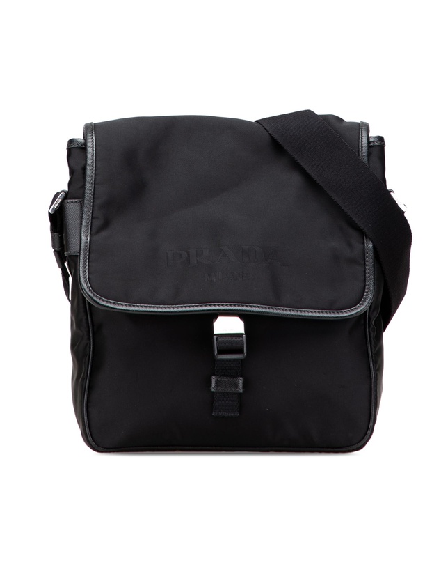 Pre-Loved by Azura Reborn - Pre-Loved Tessuto Buckle Messenger Bag