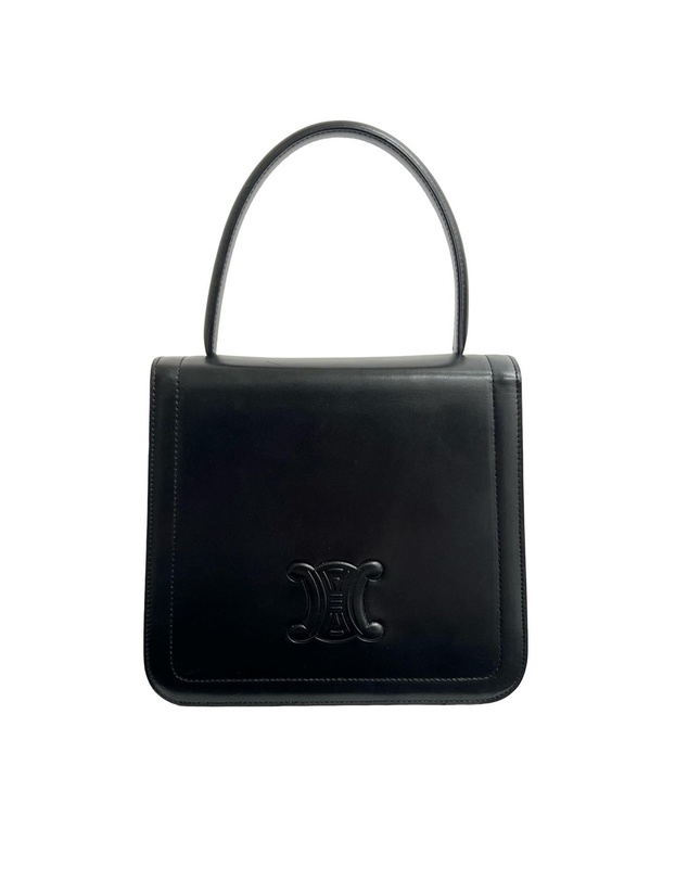 Pre-Loved by Azura Reborn - Pre-Loved Calfskin Triomphe Top Handle Bag