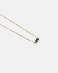Kirstin Ash - Baguette Birthstone Bracelet September London Blue Topaz