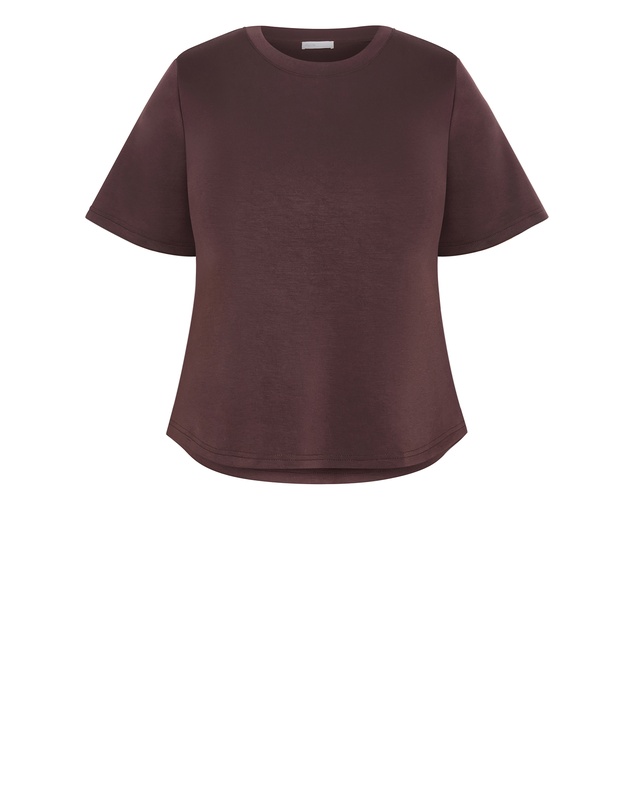 City Chic - Mae Short Sleeve Sweat Top