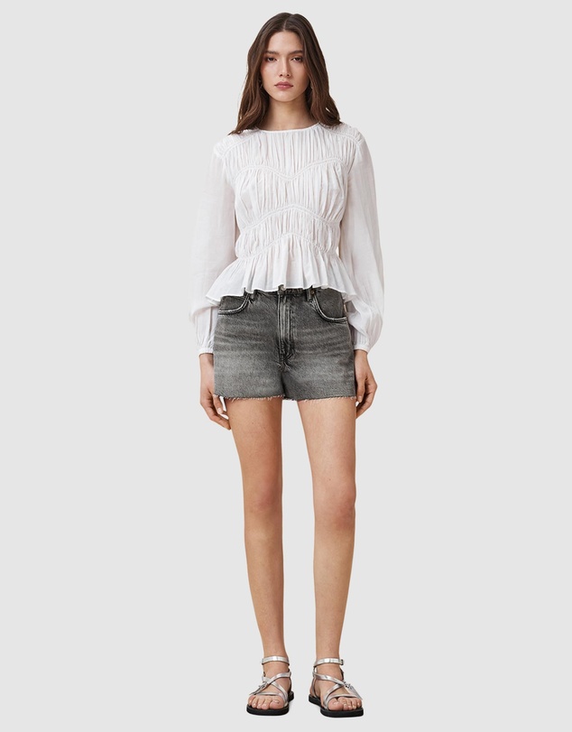 AllSaints - Tate Denim Shorts