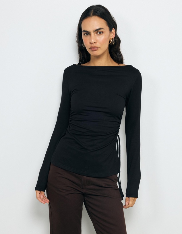 AERE - LS Tie Detail Top