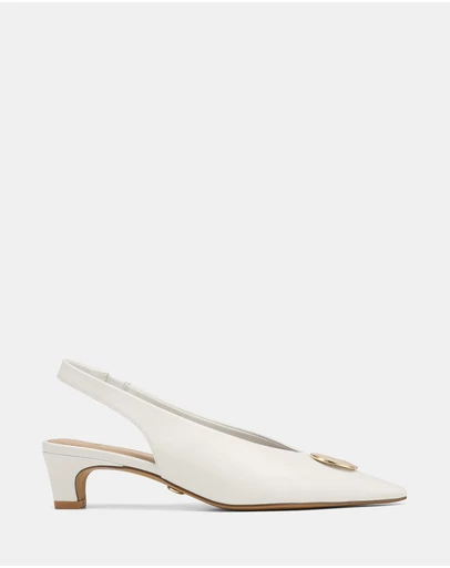 Wittner - Goldie Leather Slingbacks