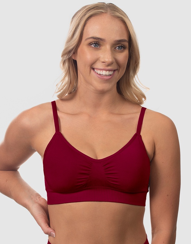 B Free Intimate Apparel - Wire-free Bamboo Padded Bra (B-C-D-DD-E-F-G-H) Cup