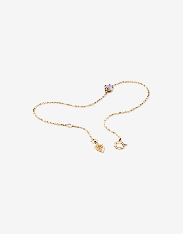 Michael Hill - Bracelet with Tanzanite in 10kt Yellow Gold