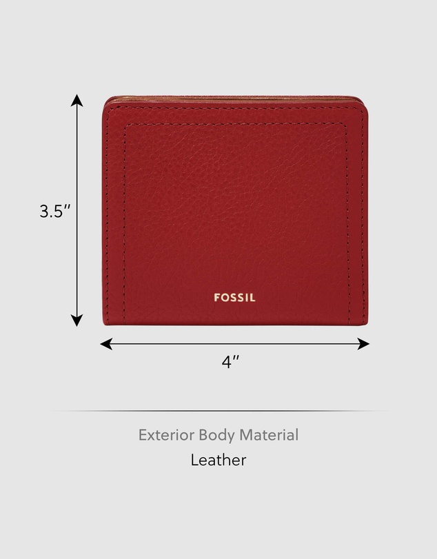 Fossil - Logan Red Wallet