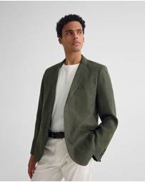 Oxford - 3 Button Linen Milton Blazer