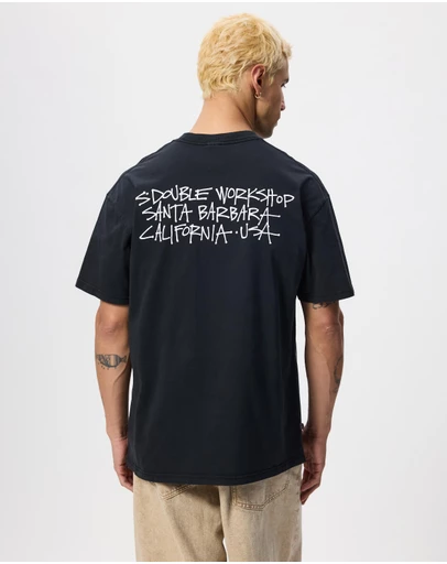 S Double - Address Text T-Shirt