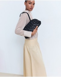 M.N.G - Midi Skirt With Frayed Ends