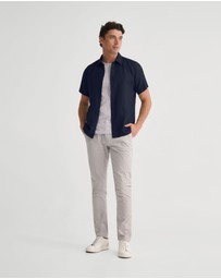 Oxford - Leyton French Linen Short Sleeve Shirt