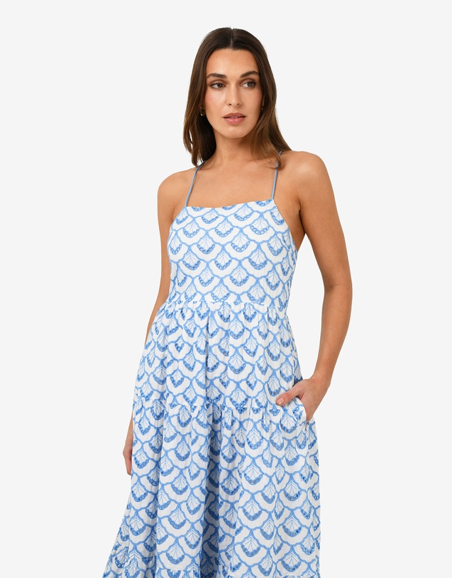 Forcast - Kela Embroidery Maxi Dress