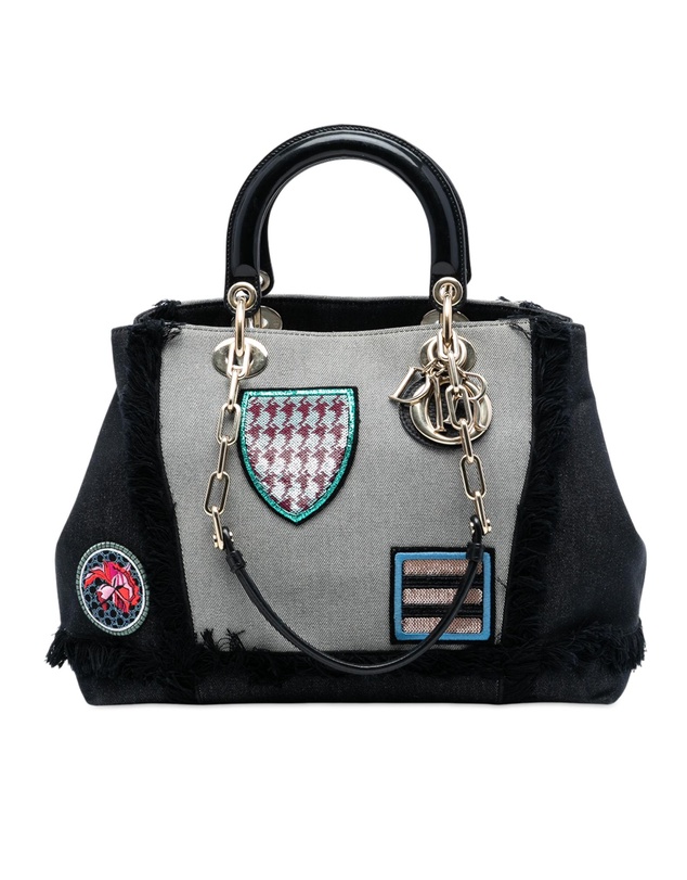 Pre-Loved by Azura Reborn - Pre-Loved Denim Patch D Light Satchel