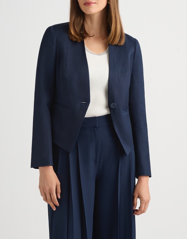 David Lawrence - Liliosa Linen Blend Jacket