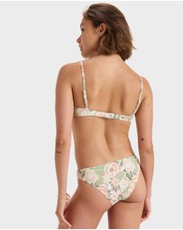 Roxy - Womens Canarias Medium Coverage Bikini Top