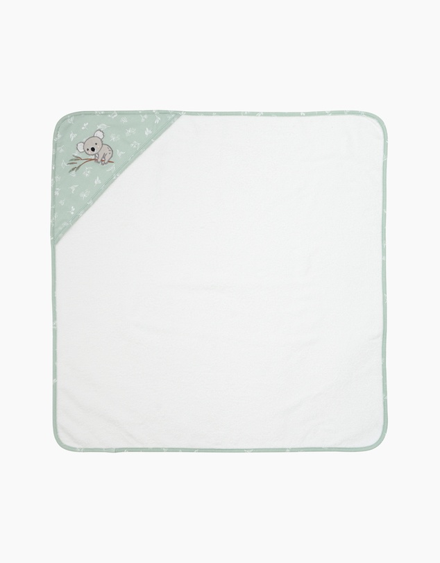 Living Textiles - Organic Hooded Towel - Australiana