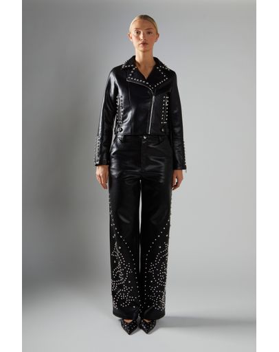 BLACK PU