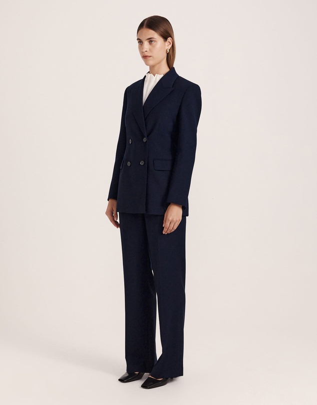 SABA - Celeste Wool Double Breasted Blazer