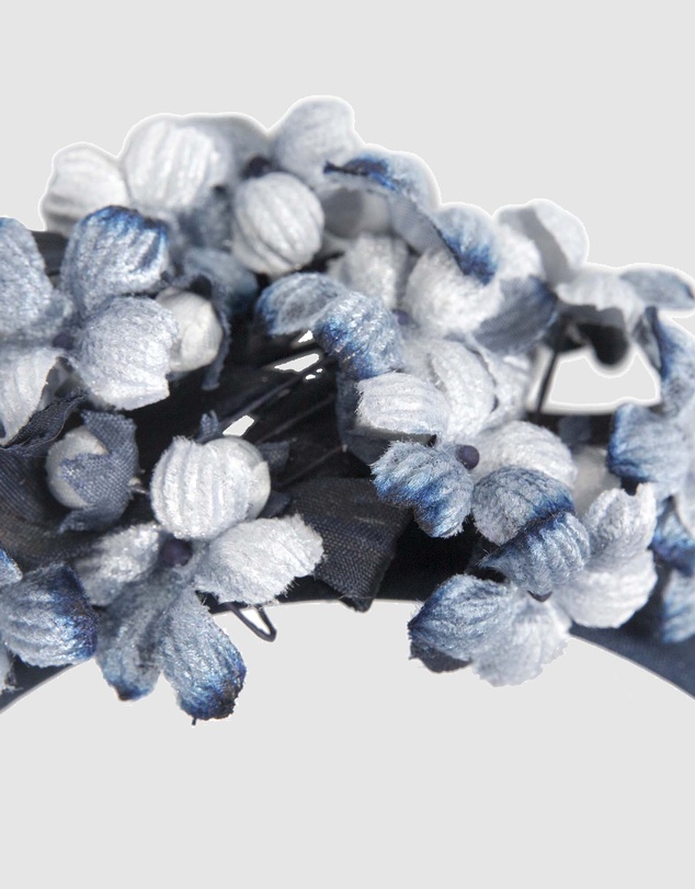 Max Alexander - Blue Flower Fascinator Headband