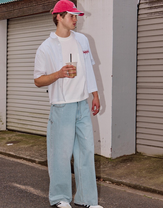 Insight - Supply Pinstripe Short Sleeve Shirt