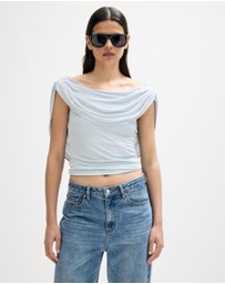Minima Esenciales - Aster Drape Back Top