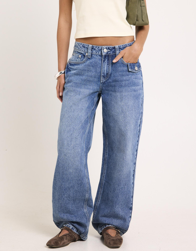 Insight - Low Rise Bobby Y2K Denim Jeans