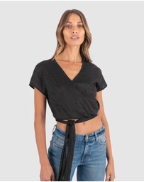 CAMIXA - VERONICA Wrap Linen Shirt