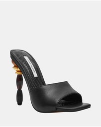 Steve Madden - Sia Black Heels