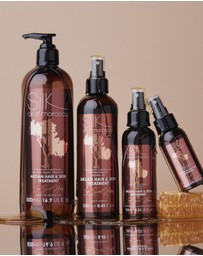 Silk Oil of Morocco - Argan Hair and Skin Treatment - Sweet Honey - 125ml