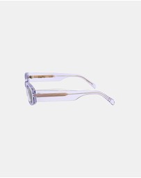 Soda Shades - Rozalia Russia x Soda Shades - Shade 005 Clear Purple