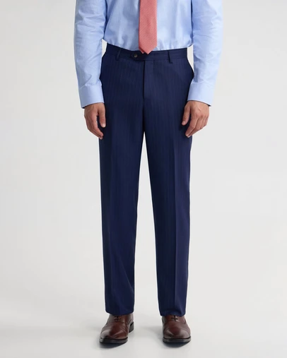 Oxford - Byron Wool Stripe Suit Trousers