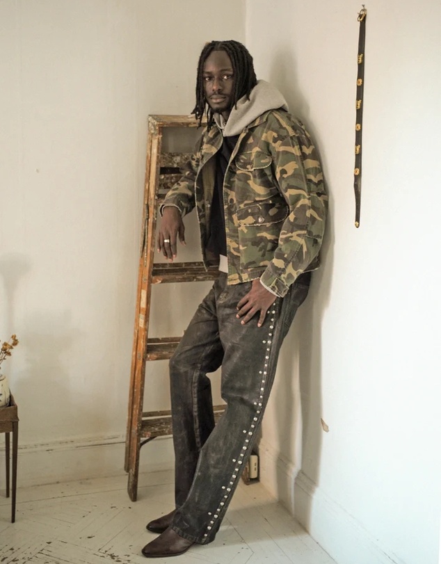 Found - Camouflage Twill Utility Cargo Jacket