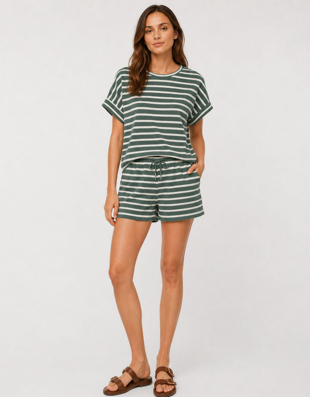 Vero Moda - Line Stripe Shorts