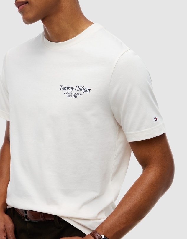 Tommy Hilfiger - Back Logo Crew Neck T-Shirt