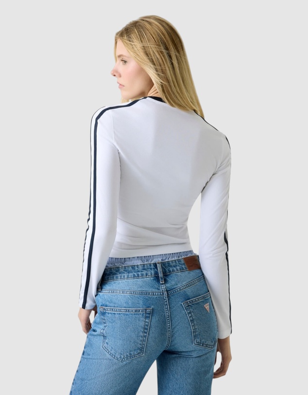 GUESS Jeans - GUESS JEANS Long Sleeve Start Baby Tee