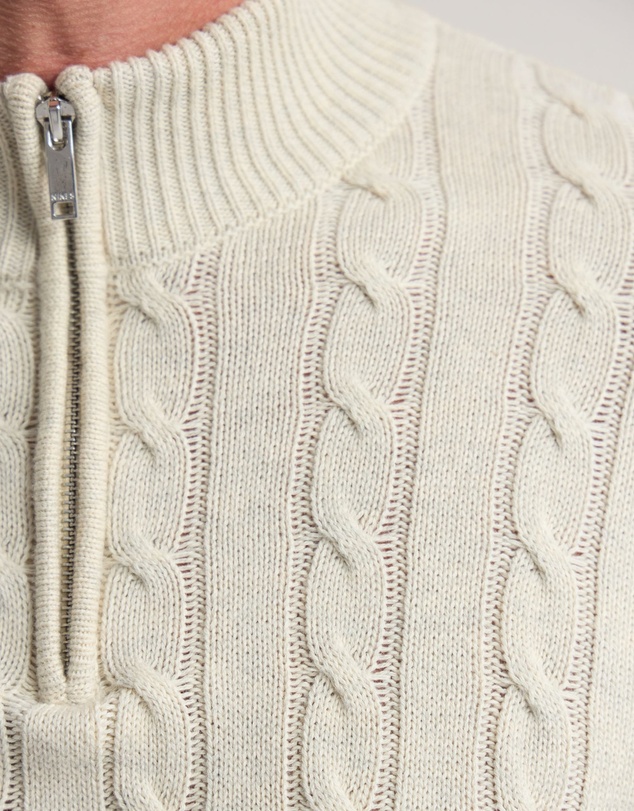Oxford - Marlon Zip Neck Cable