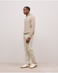 Trenery - Ponte Travel Pant in Stone